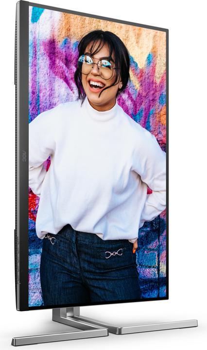 Actual product image AOC Q27U3CV 27p IPS QD WLED WQHD 75Hz (2560 x 1440 pixels, 27")