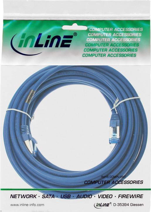 Actual product image InLine Patch cable (S/FTP, CAT6a, 15 m)