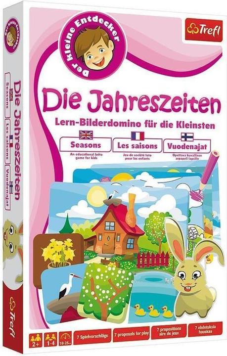 Produktbild Trefl Der kleine Entdecker - Die Jahreszeiten (Deutsch, Englisch, Französisch)