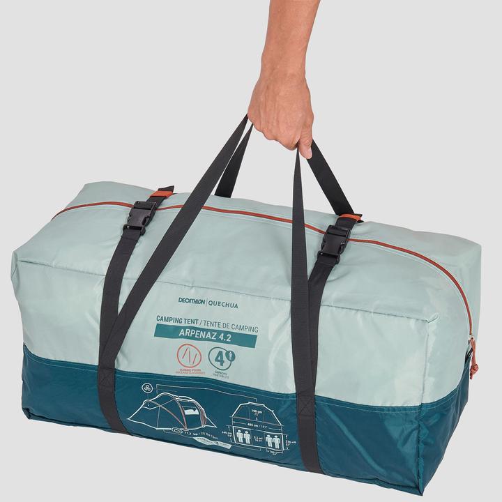 Image du produit Quechua Arpenaz 4 2 (Tente gonflable, 11.70 kg, 4 personnes)