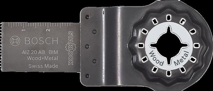 Image du produit Bosch Professional Zubehör Lame de scie plongeante BIM AIZ 20 AB, Wood and Metal, 30 x 20 mm, pack de 5