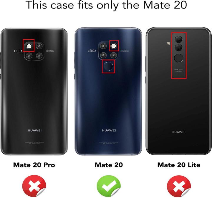 Image du produit Nalia (2-Pack)Verre de protection (1 pièce(s), Mate 20)