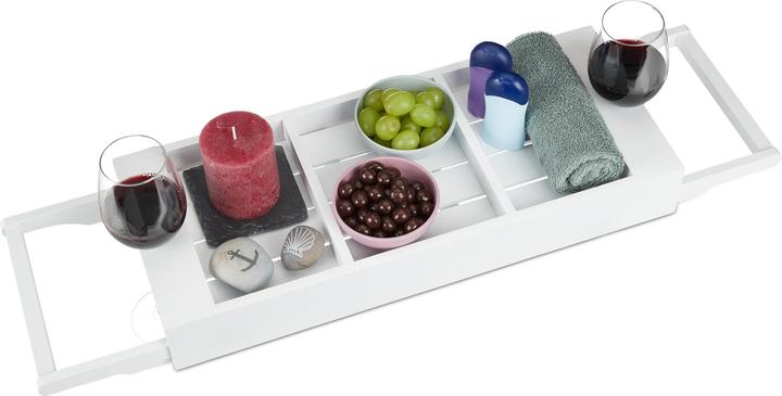 Produktbild Relaxdays Badewannenablage (101.5 x 20 x 7 cm)