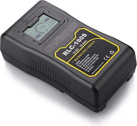 Actual product image Rolux V-Mount Battery RLC-160S 160Wh 14.8V 10800mAh (1 pcs., Device specific, Rechargeable battery)
