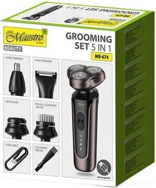 Produktbild Maestro Zestaw do golenia 5w1 USB MR-674