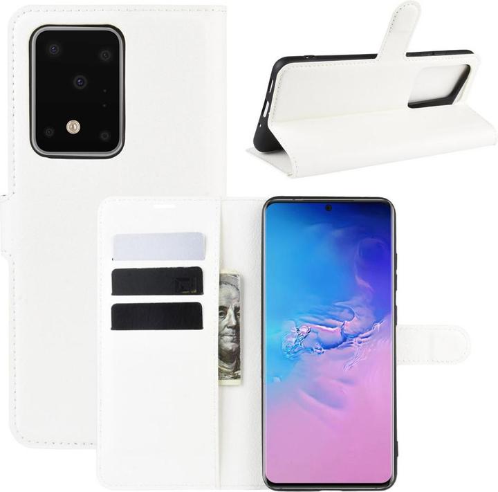Immagine prodotto Cover-Discount Galaxy S20 Ultra - Custodia in pelle bianca (Samsung Galaxy S20 Ultra)