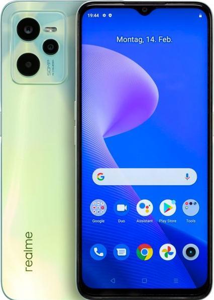realme C35 (64 GB, Verde incandescente, 6.60", Doppia SIM Ibrida, 50 Mpx, 4G)
