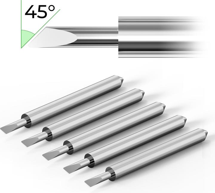 Image du produit XTool Jeu de lames à 45° pour M1 (5 pièces)
