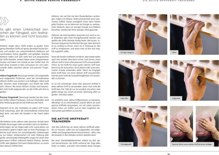 Produktbild Besser klettern – Fingerkraft trainieren, Ausdauer steigern, Technik optimieren (Deutsch, Ned Feehally, 2022)
