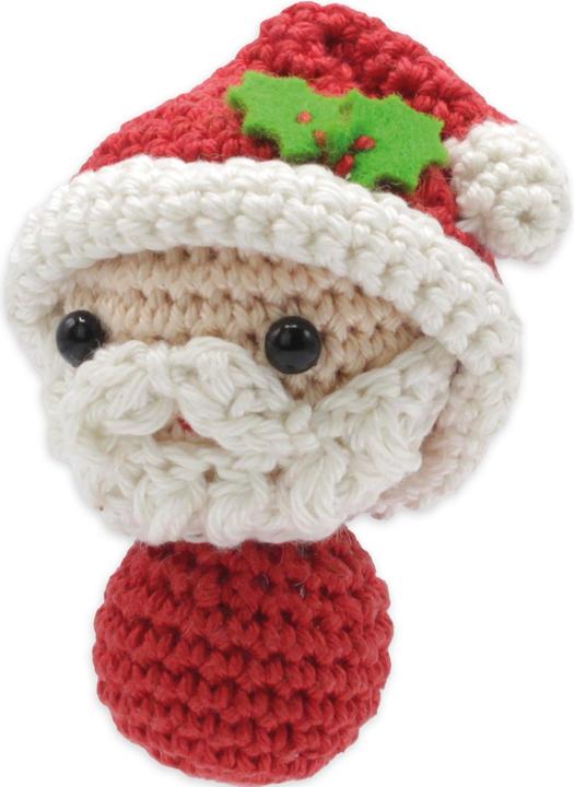 Produktbild Hardicraft Mini Weihnachtsmann - Häkelset