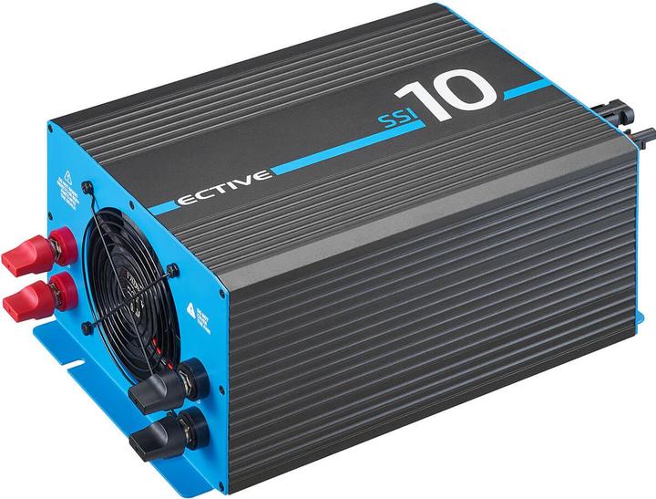 Actual product image Ective SSI 10 Sinus-Wechselrichter 1000W 12V mit Netzvorrang, Ladegerät & MPPT Laderegler (CH-Stecker)