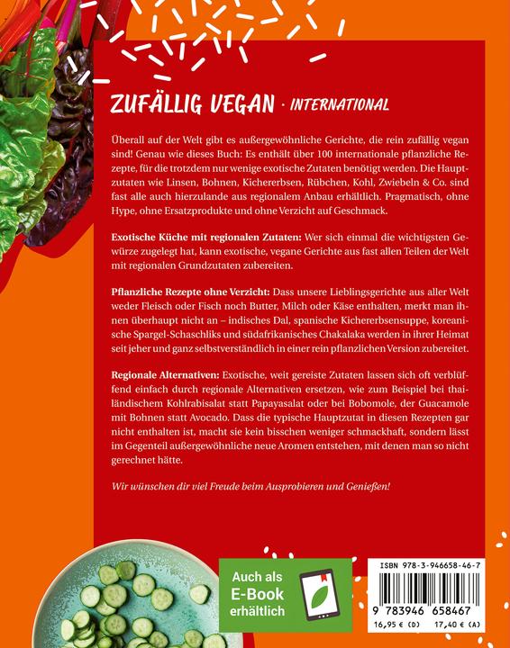 Produktbild Zufällig vegan - International (Deutsch, Marta Dymek, 2020)