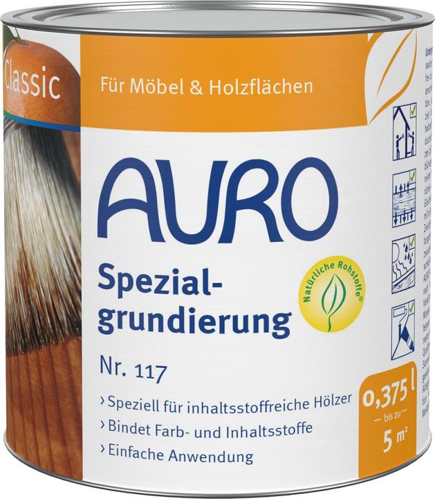 Produktbild AURO Spezialgrundierung Nr. 117 (Transparent, 10 l)