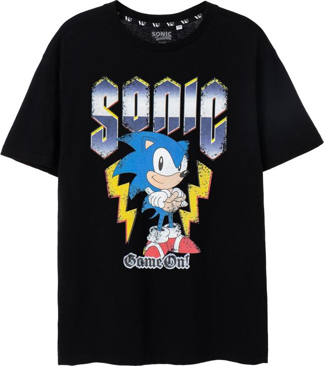 Sonic The Hedgehog Game On! TShirt kurzärmlig