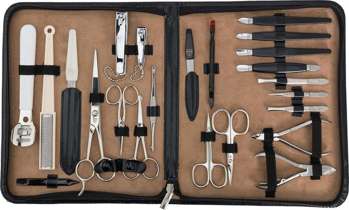 Produktbild Kellermann Nagelset 23-tlg.Kunstleder, schwarz