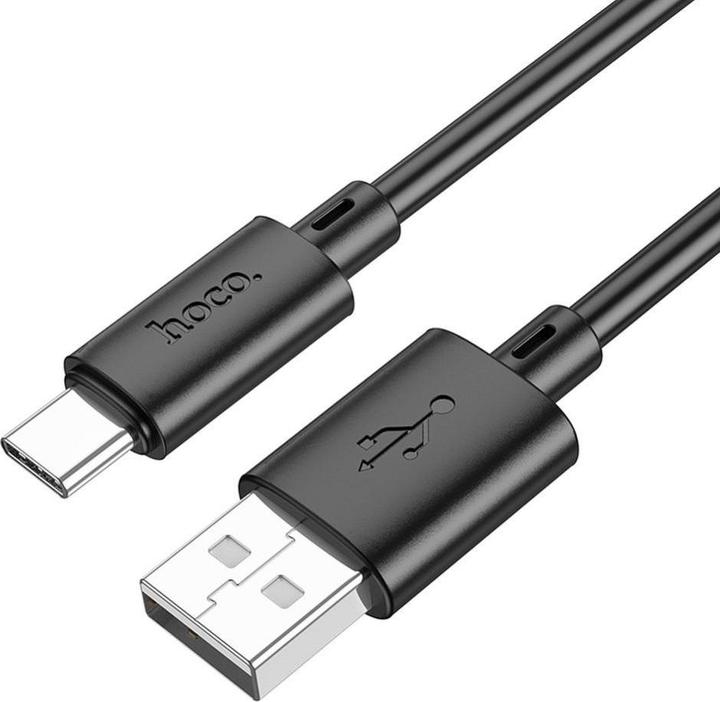 Image du produit Hoco USB-A to USB-C X88, 18W, 2A, 1m, noir (1 m)