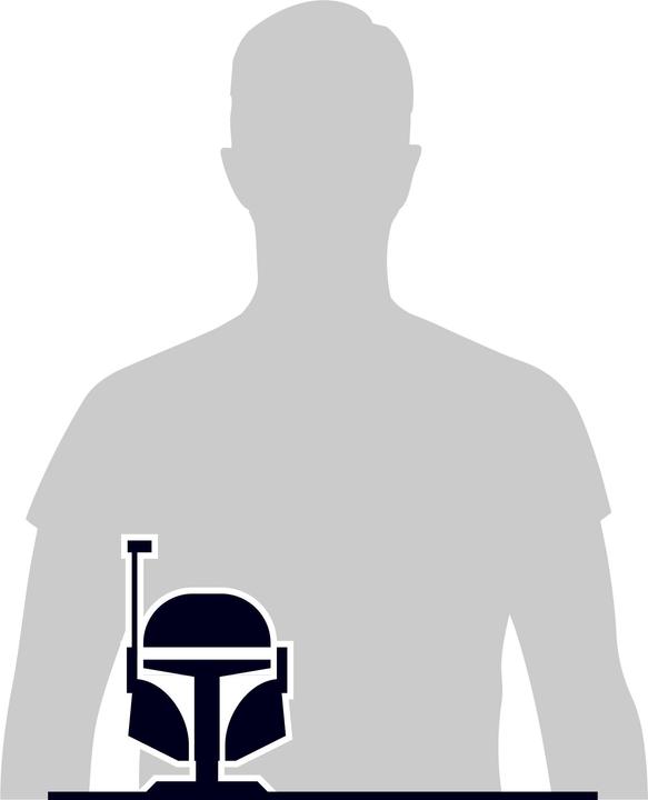Actual product image Spin Master FDP APZ SW Boba Fett Helmet GML (93 pieces)