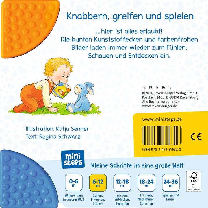 Immagine prodotto Ravensburger Il mio primo libro da mordere (Tedesco)