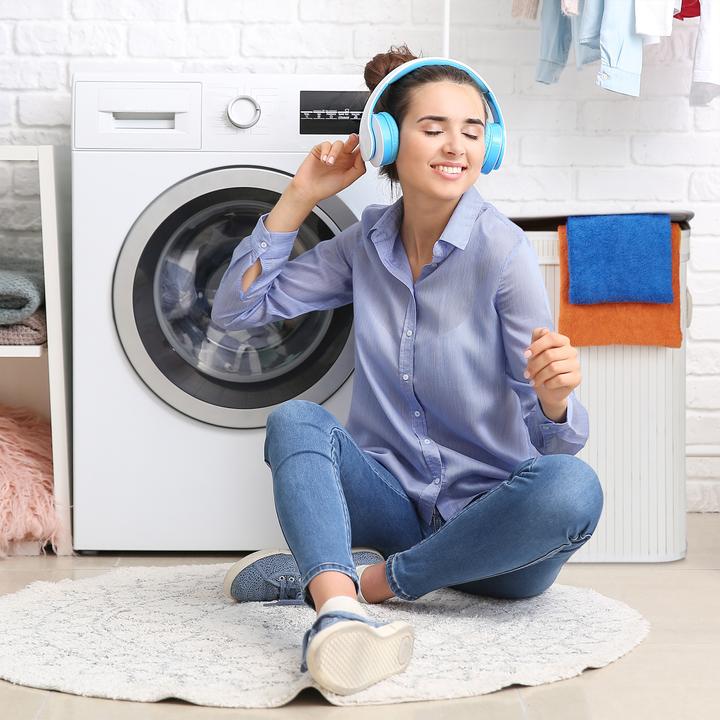 Actual product image Relaxdays Wäschekorb (95 l)