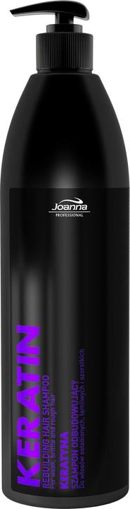 Actual product image Joanna Professional Keratin Shampoo for Weak Hair with Active Hair Growth Complex 1000ml (Liquid shampoo)