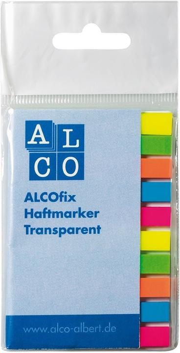 Produktbild Alco Haftmarker ALCOfix, 50x6 mm, 10 Farben, je 40 Stück