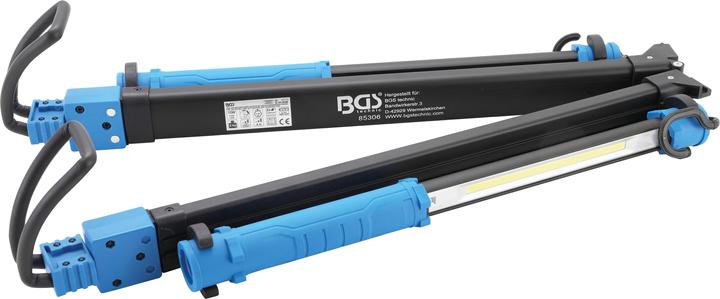 Produktbild BGS COB-LED-Motorhauben-Leuchte mit Akku & Expanderhalterung 2 COB-LED Arbeits-Handleuchten (1500 lm)