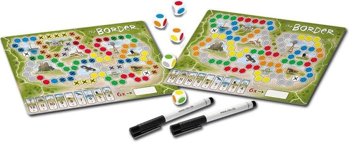 Actual product image The Border (Italian, French, German)