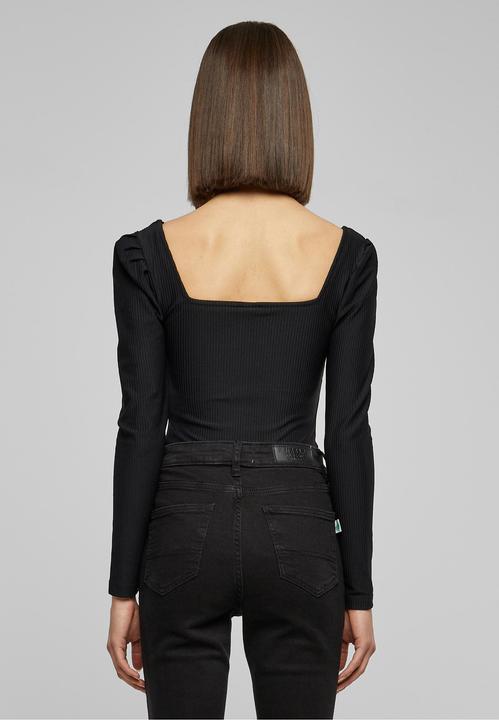 Immagine prodotto Urban Classics Body con maniche a costine da donna LS (XL)