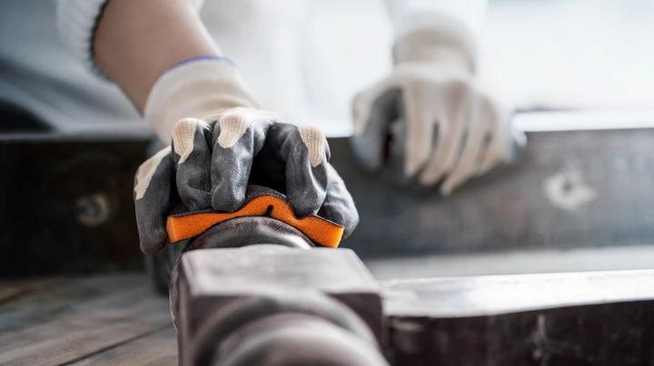 Produktbild Bosch Professional Zubehör EXPERT S473 Standard Pad, 98 x 120 x 13 mm, superfein (Superfein)