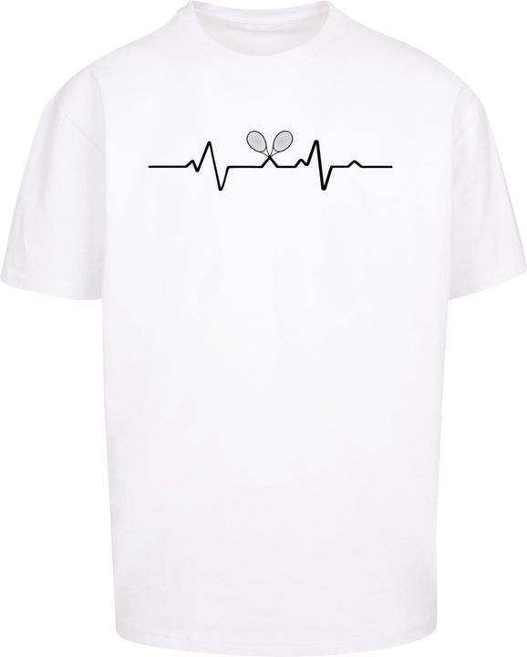 Actual product image Merchcode Tennis Beats Heavy Oversized Tee - 116255 (L)