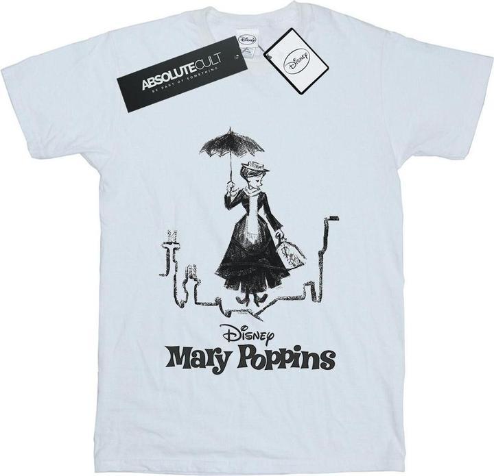 Disney Mary Poppins Rooftop Landing TShirt (M)