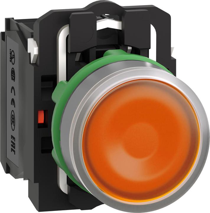 Produktbild Schneider Electric Leuchtdrucktaster, kompl, Kunststoff, XB5AW35B5C0