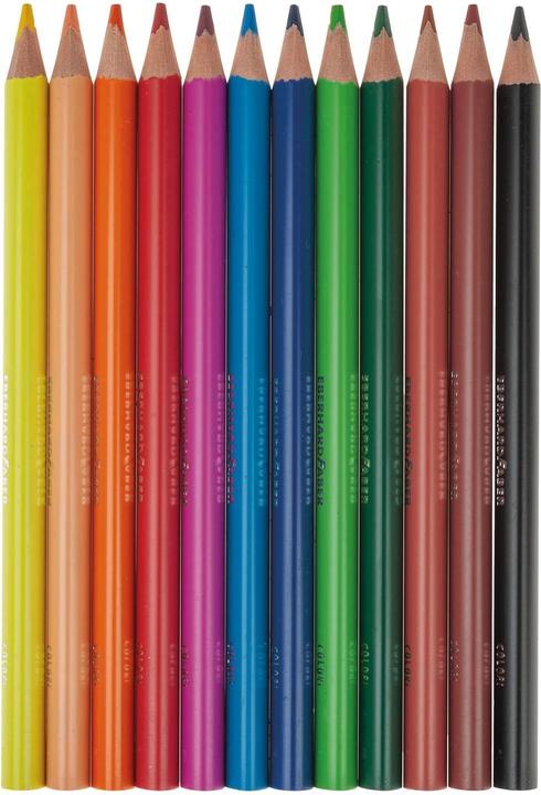 Actual product image EberhardFaber Coloured pencil crayons 72x thick, soft, assorted (Multicolor, 72 x)