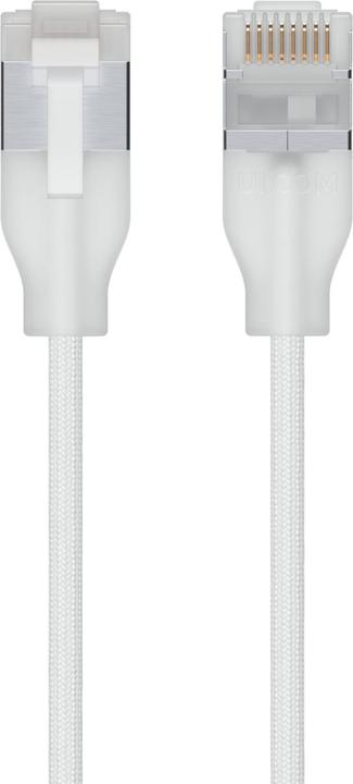 Actual product image Ubiquiti Cable UACC-Cable-Patch-EL-C6A-0.3M-W (S/FTP, CAT6a, 0.30 m)