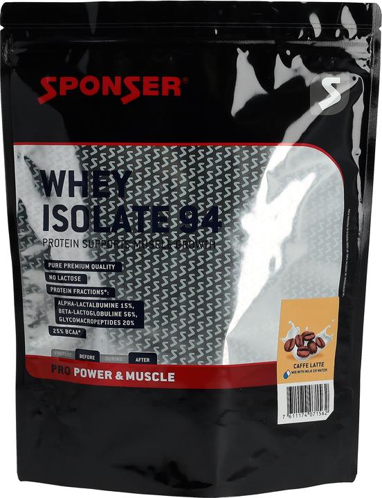 Produktbild Sponser Whey Isolate 94 (Caffe Latte, 1 Stk., 1500 g)