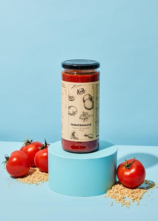 Produktbild KoRo Vegane Tomatensauce nach Bolognese-Art mit Soja (530 g)