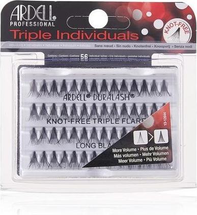 Actual product image Ardell Triple Individuals Knot-Free Long Black Eyelashes 25g (Artificial eyelashes)