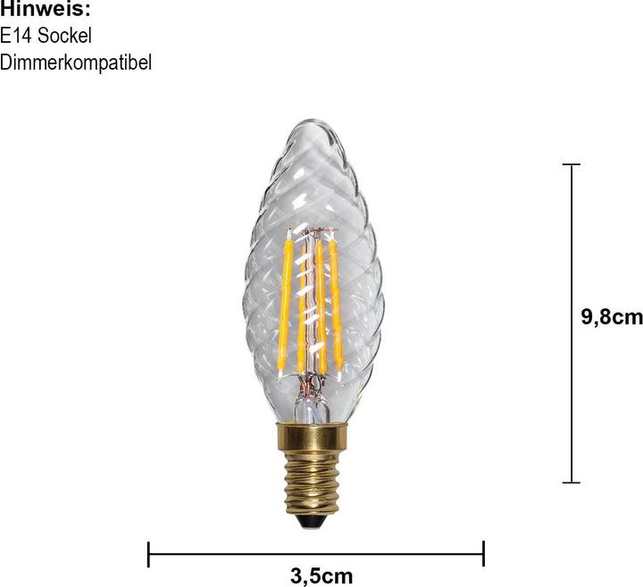 Image du produit Star Trading Soft Glow (E14, 4 W, 350 lm, 1 x, F)