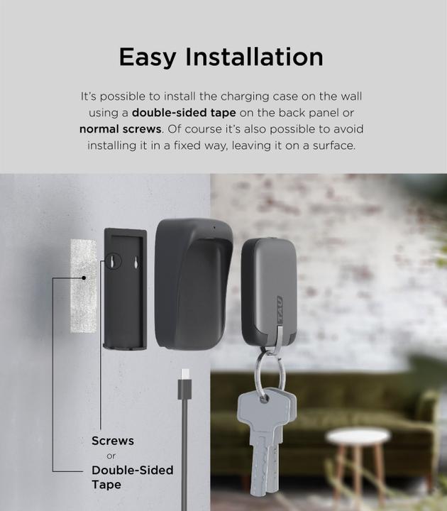 Image du produit Rolling Square Batterie externe pour TAU 1400 mAh, USB-C (1400 mAh, 5 W, 5.18 Wh)