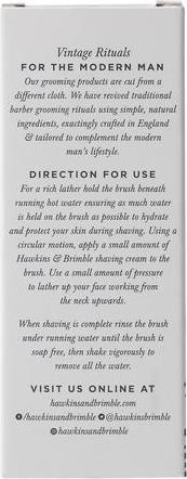 Actual product image Hawkins & Brimble Pure Bristle