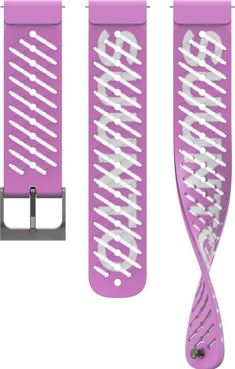 Suunto 22 Ath5 Silicone Strap Orchid Purple S+M (22 mm, Silikon)