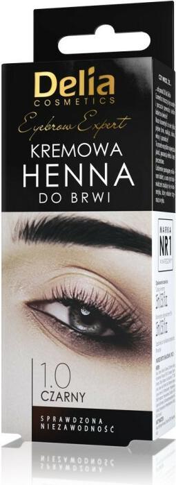 Image du produit Delia Cosmetics Delia - Henna for eyebrows cream 1.0ack 15ml (Crème pour le corps, 15 ml)
