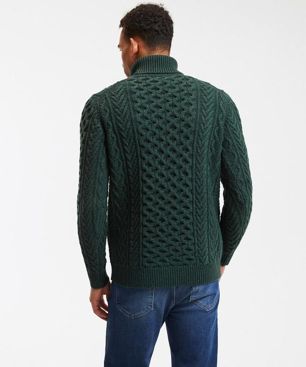 Produktbild La Redoute Collections Rollkragenpullover mit Zopfmuster (S)