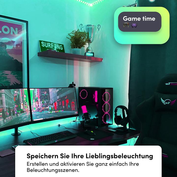 Image du produit Lifx Kit de démarrage complet Z Strip (RGB, 200 cm, Intérieur)
