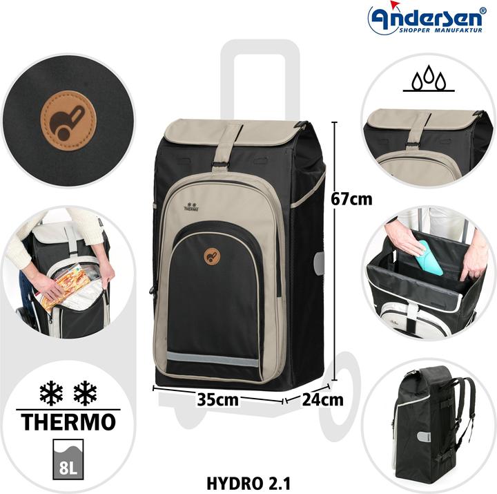 Actual product image Andersen Royal Shopper Hydro 2.1