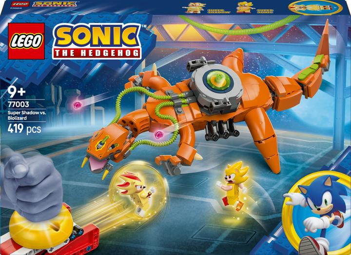 Actual product image LEGO Super Shadow vs. Biolizard (77003, LEGO Sonic)