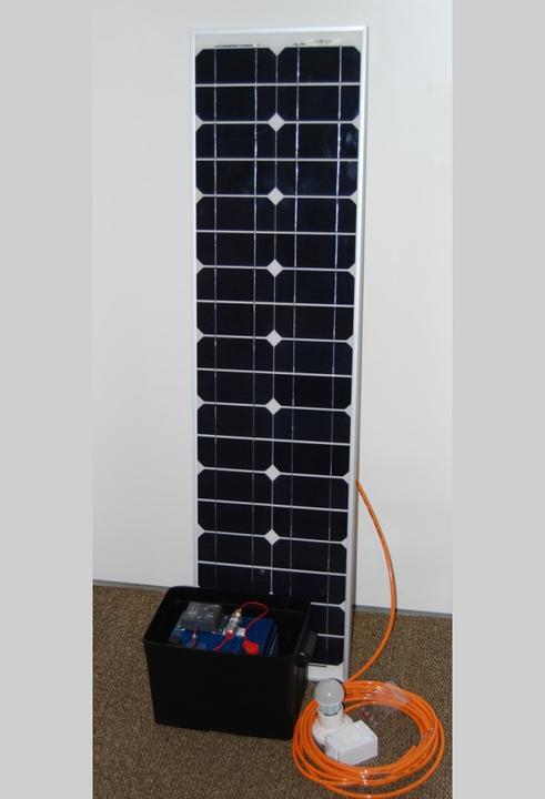 Image du produit Maurelma Kit complet d'éclairage solaire pour ruches (48 W)