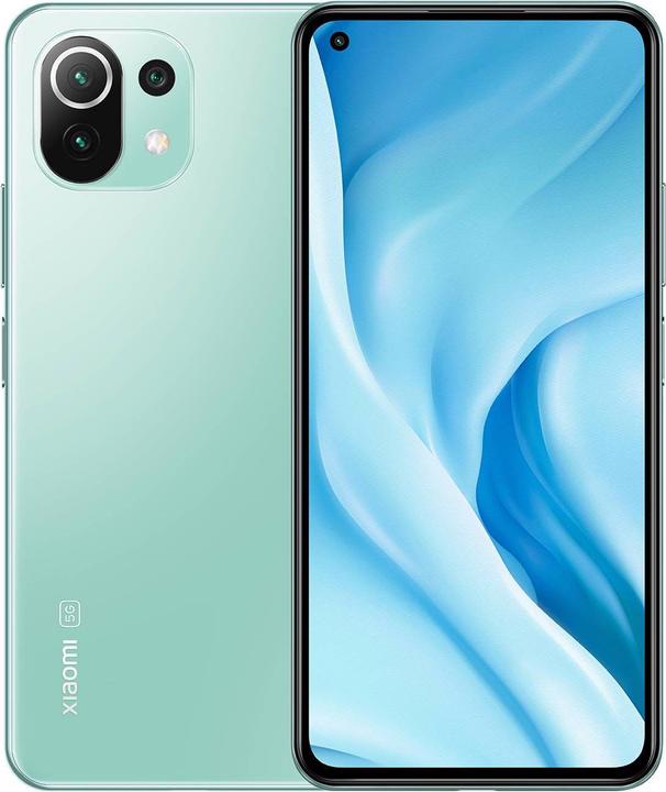 Xiaomi Mi 11 Lite 5G NE (128 GB, Verde menta, 6.55", Doppia SIM Ibrida, 64 Mpx, 5G)