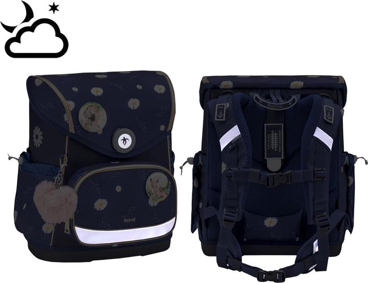 Produktbild Belmil Compact Plus Daisy SchulranzenSet 5tl (19 l)