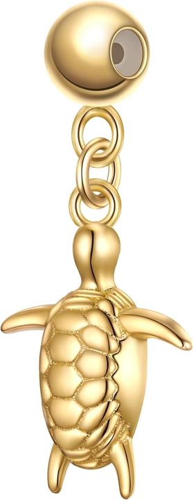 Immagine prodotto Glanzstücke München Tartaruga portafortuna da donna - 36868 (Argento)